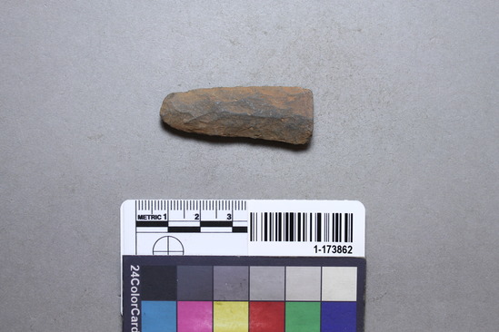 Hearst Museum object titled Point, accession number 1-173862, described as Point Fragment