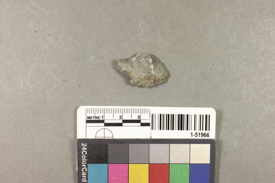 Hearst Museum object titled Projectile point, accession number 1-51966, described as Arrowpoint