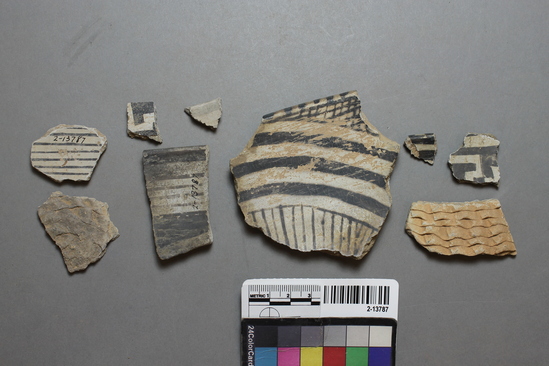 Hearst Museum object titled Potsherds, accession number 2-13787, described as Sherds