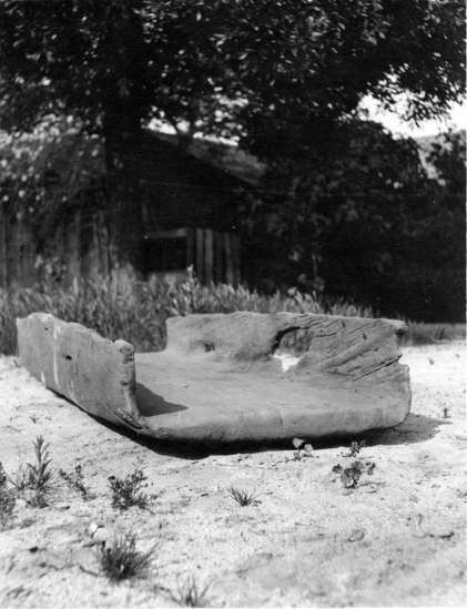 Hearst Museum object titled Photograph, accession number 13-233, described as Same drum, view of bottom