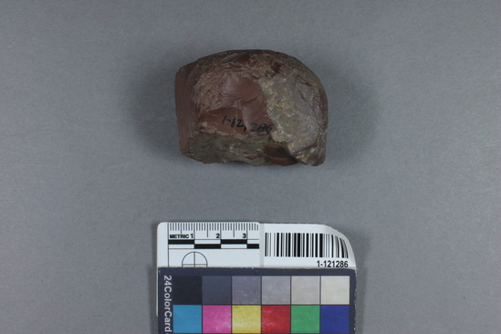 Hearst Museum object titled Core, accession number 1-121286, described as Chert core