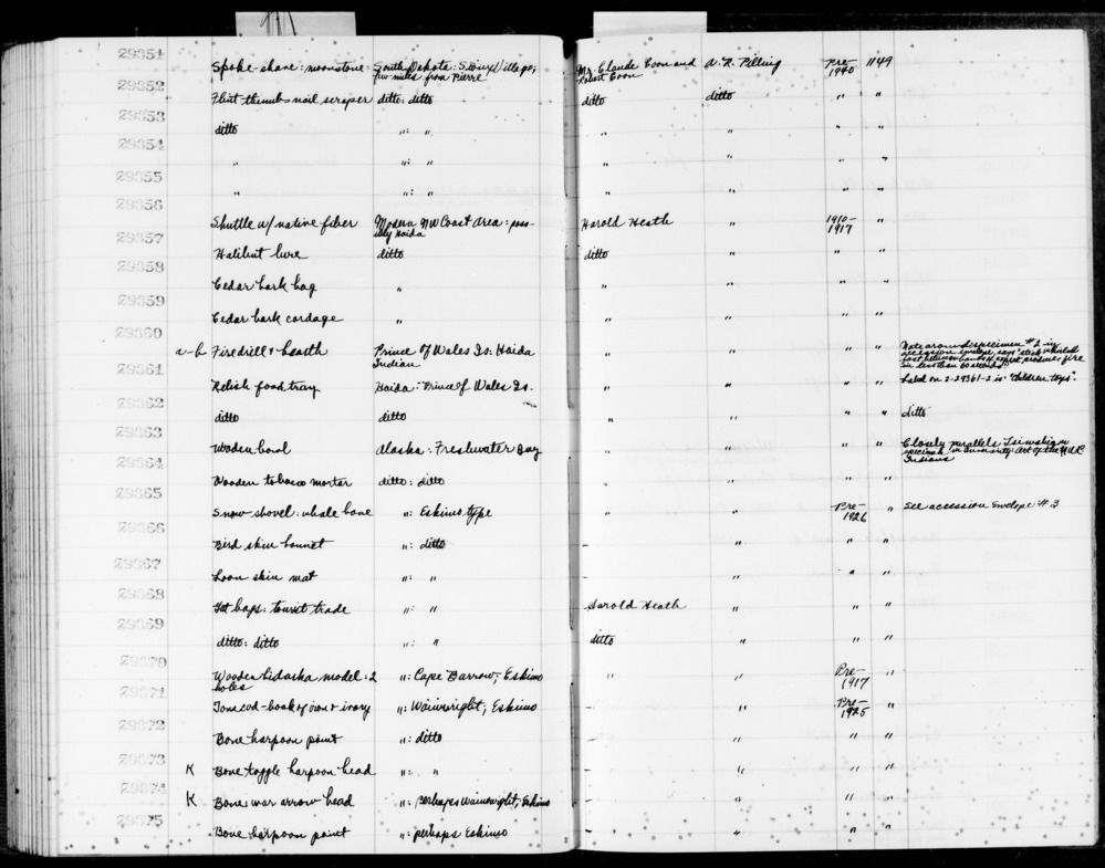 Documentation associated with Hearst Museum object titled Tray, accession number 2-29361, described as Relish food tray.