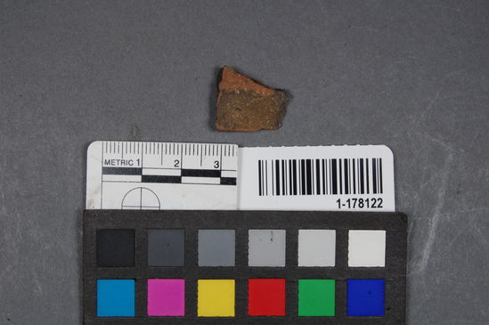 Hearst Museum object titled Potsherd, accession number 1-178122, described as Rim.