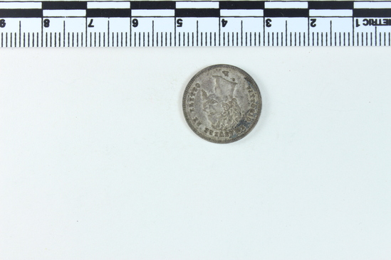 Hearst Museum object titled Coin, accession number 7-4571, no description available.