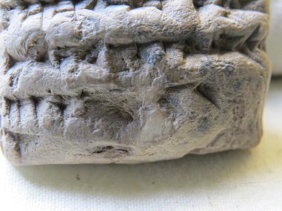 Hearst Museum object 8 of 93 titled Cuneiform tablet, accession number 9-2946, described as Mesopotamian cuneiform tablet