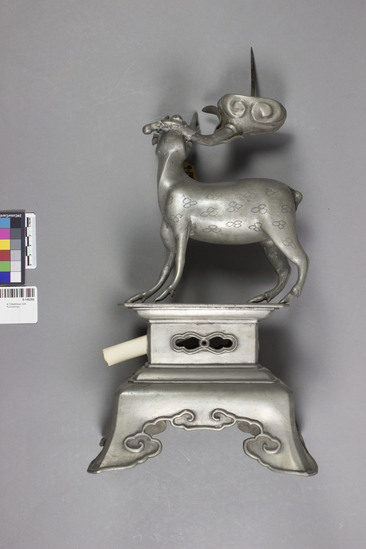 Hearst Museum object titled Candlestick, accession number 9-14626b, described as candlestick