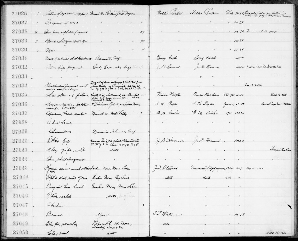 Documentation associated with Hearst Museum object titled Charmstone, accession number 1-27039, described as Charmstone.