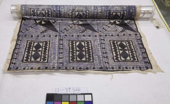 Hearst Museum object titled Tapa cloth, accession number 11-39366, no description available.
