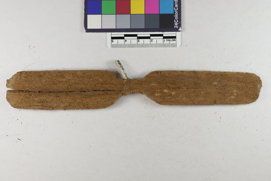 Hearst Museum object titled Paddle, accession number 4-6086, described as Tool: "Paddle