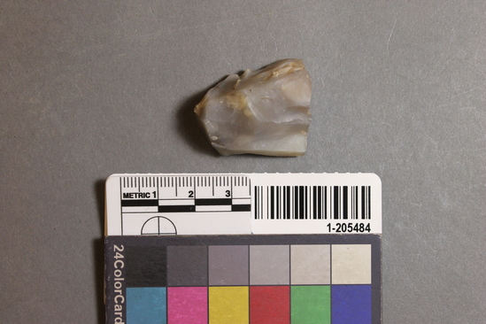 Hearst Museum object titled Flake, accession number 1-205484, described as Chert