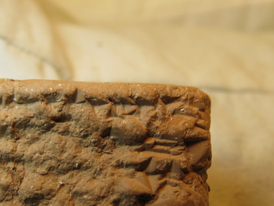 Hearst Museum object 73 of 132 titled Cuneiform tablet, accession number 9-2586, described as Neo-Babylonian Document from Erech