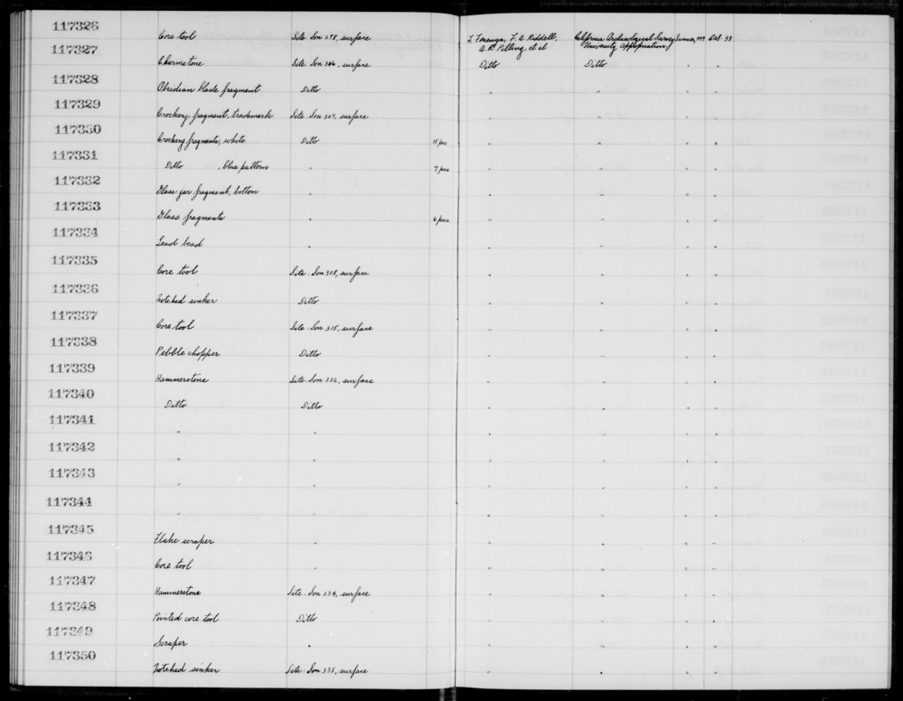 Documentation associated with Hearst Museum object titled Charmstone, accession number 1-117327, described as Charmstone.