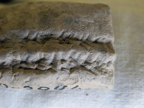 Hearst Museum object 68 of 93 titled Cuneiform tablet, accession number 9-2946, described as Mesopotamian cuneiform tablet