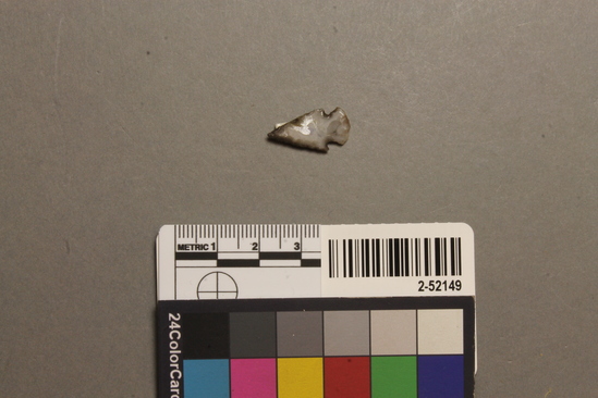 Hearst Museum object titled Projectile point, accession number 2-52149, described as Projectile point